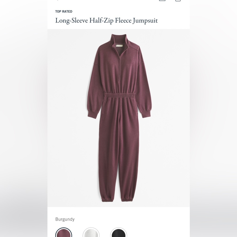 Fleece Jumpsuit